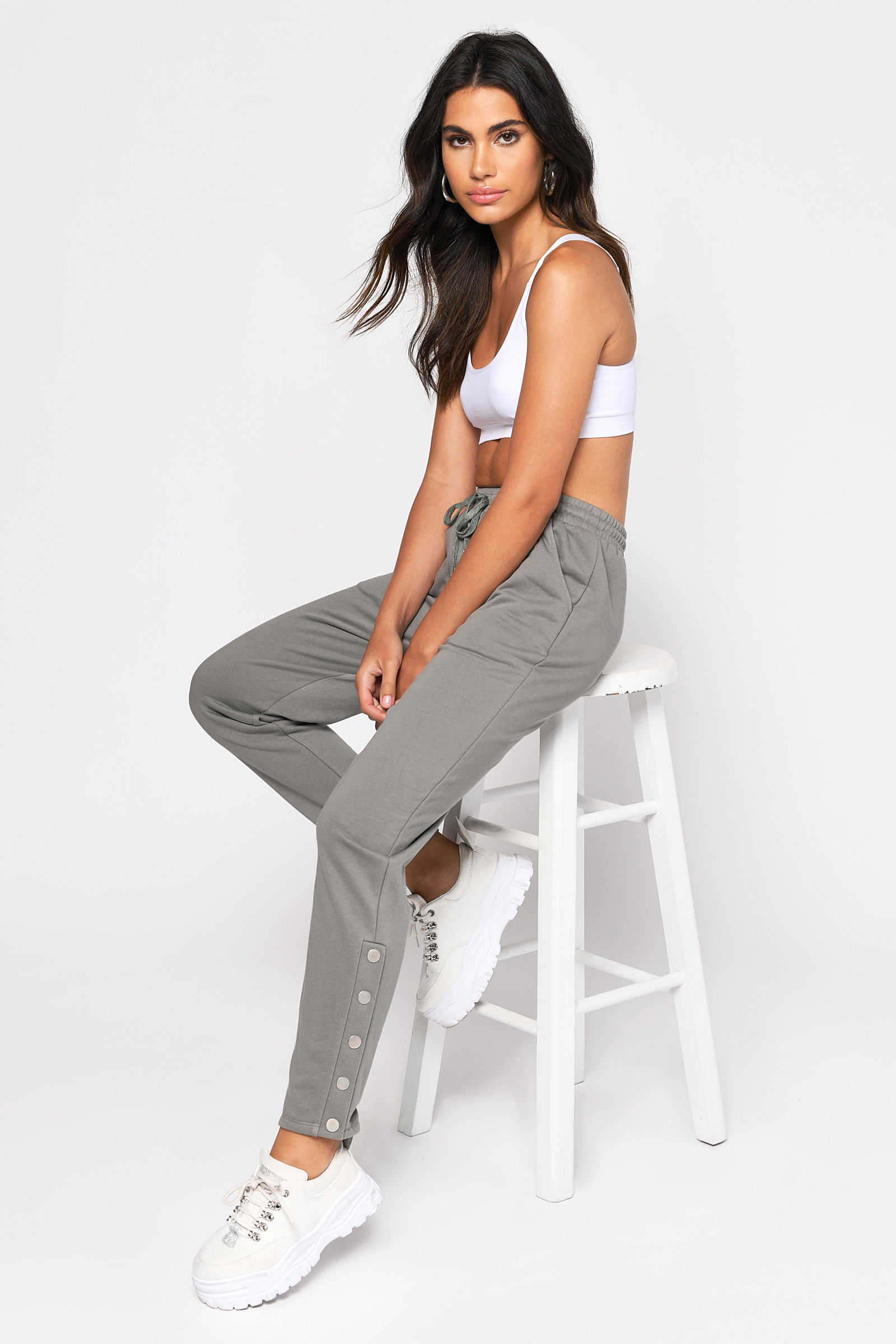 Black Joggers - Black Drawstring Sweats - Loungewear