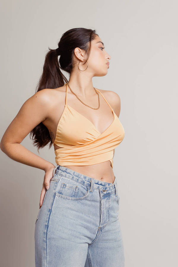 Panorama Amber Crossover Crop Top