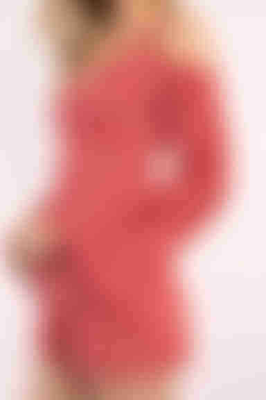 The Jetset Diaries Rava Lace Romper - Apricot