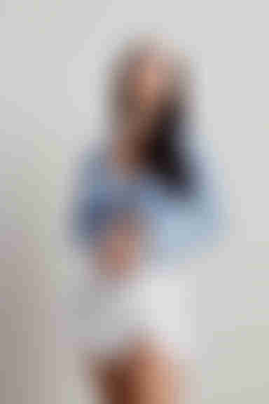 Chasie Crop Top - Baby Blue