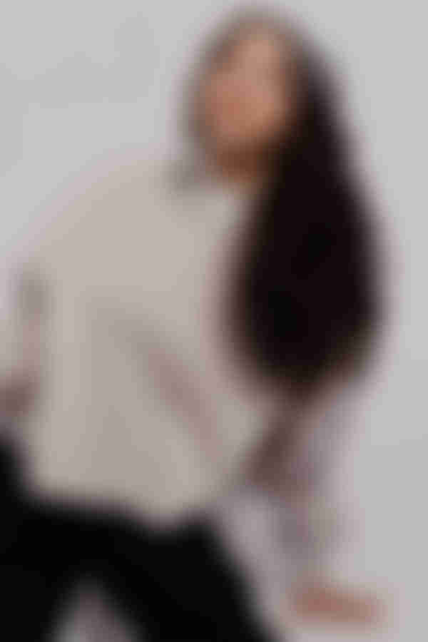 Come Thru And Chill Oversized Sweatshirt - Slate Blue