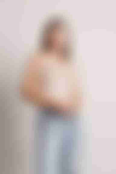 In A Mood Cutout Top - Beige