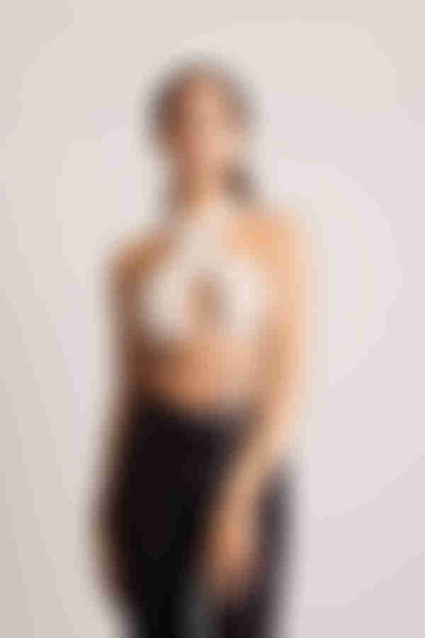 Sami Crop Top - Ivory