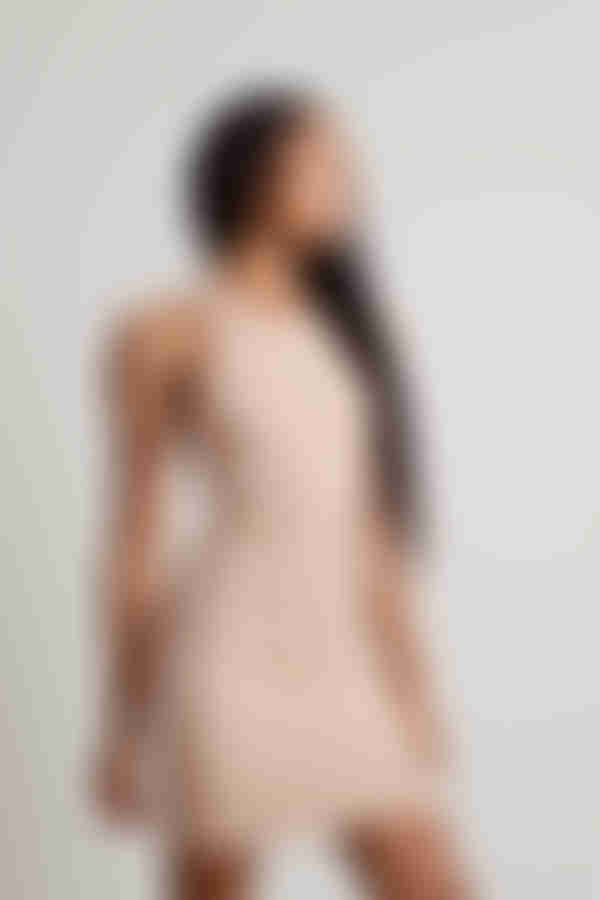 Sylvie Open Back Bodycon Mini Dress - Blue