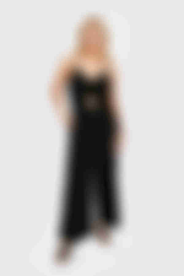 Alenna Keyhole Jumpsuit - Black