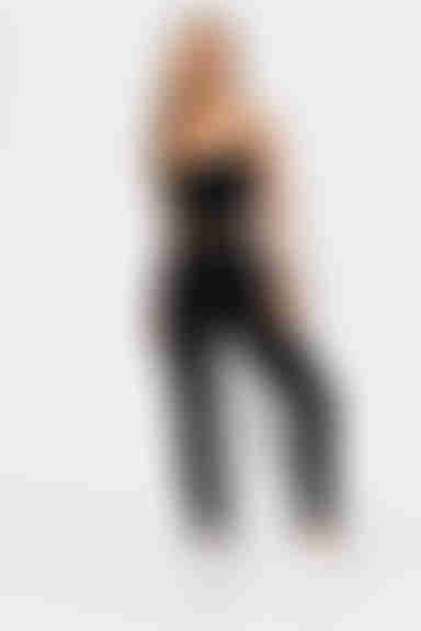 Better Days Lace Up Pants - Black