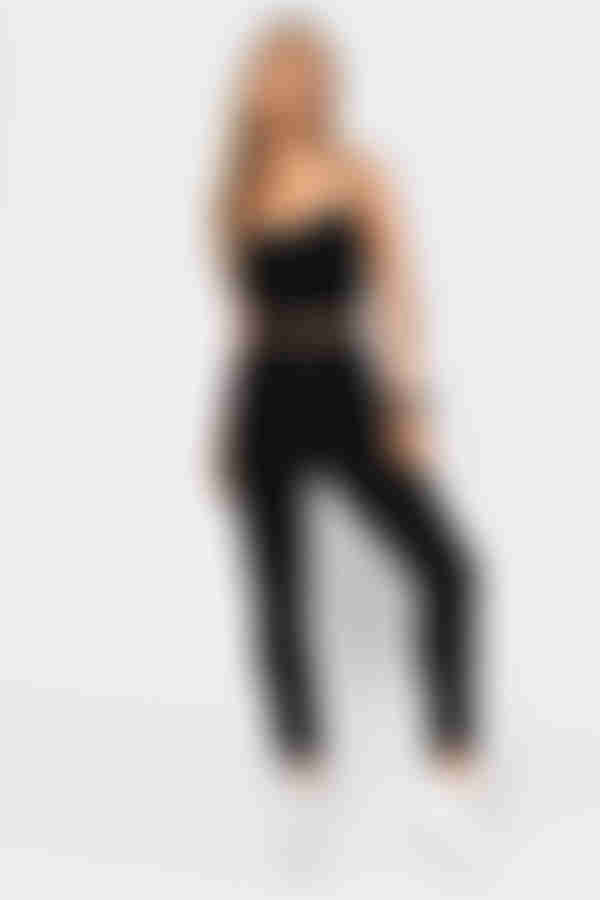 Better Days Lace Up Pants - Heather Grey