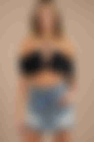 Bingo Crop Top - Black