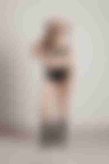 Gypsea Toned Velvet Bikini Set - Black