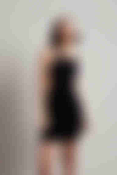 Hold Me Down Cutout Bodycon Mini Dress - Black