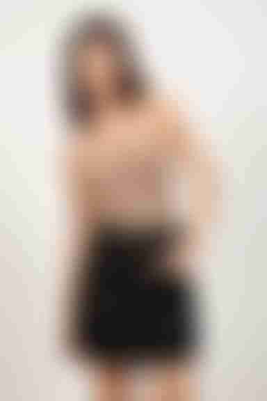 I Like Me Better Button Up Mini Skirt - Black