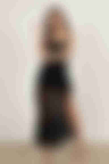 Honey Punch Ibiza High Slit Maxi Skirt - Black