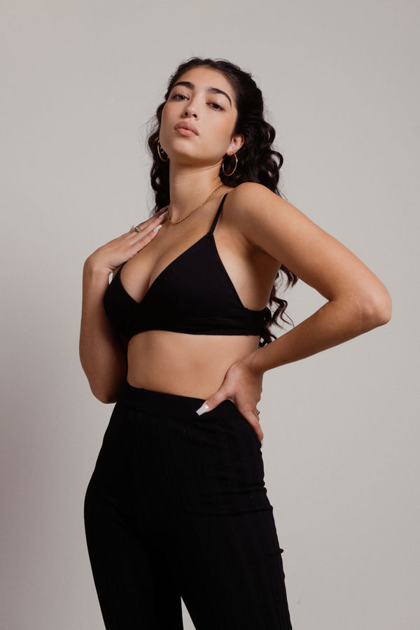 Juniper Black Bralette 