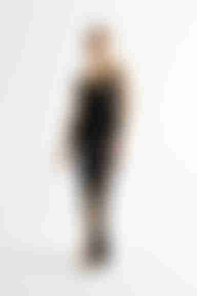 Last A Lifetime Black Satin Bustier Maxi Dress