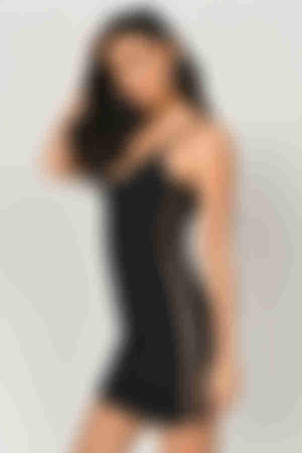 Lisa Side O-Ring Bodycon Mini Dress - White