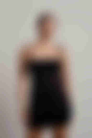 Magic Hour Bustier Bodycon Mini Dress - Black