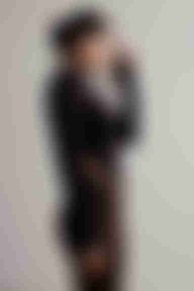 Make Sense Crop Top - Black