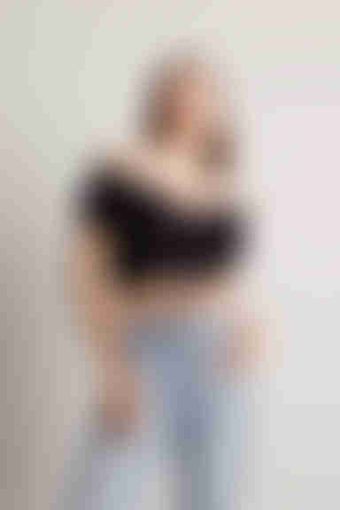 Margaret Crop Top - Black