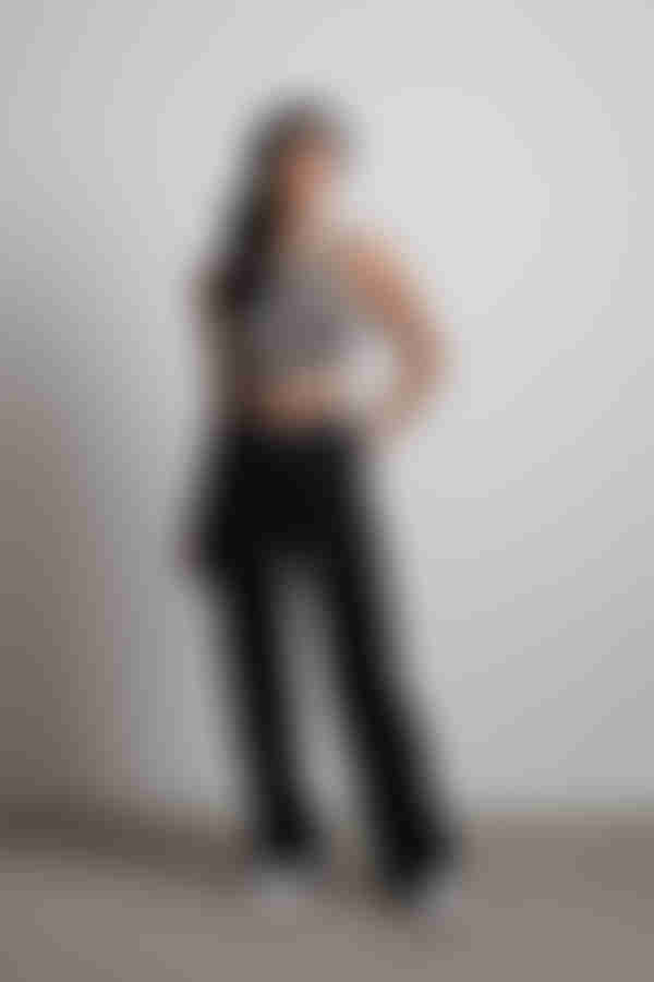 Marina Del Rey Wide Leg Jeans - Black