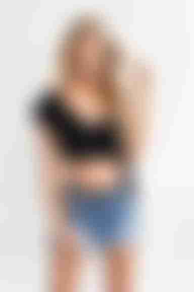 Morgan Crop Top - Black