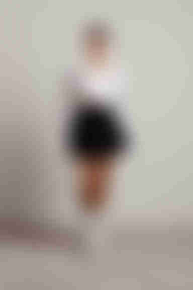 Osaka Tennis Mini Skirt - Black