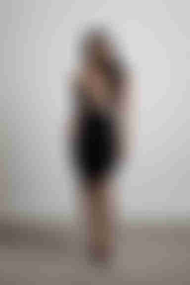 Put In Work Cutout Open Back Mini Dress - Black