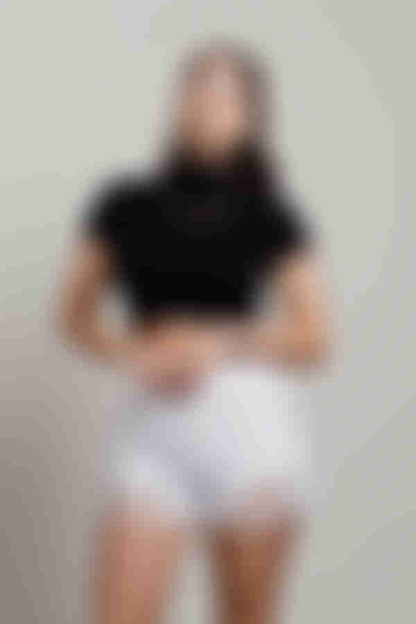 Selma Crop Top - Ivory