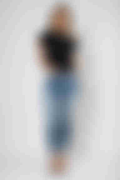 Simply Posh One Shoulder Top - Black