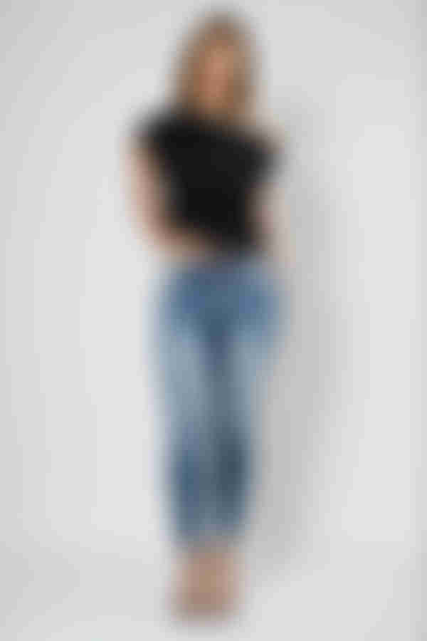 Simply Posh One Shoulder Top - Black