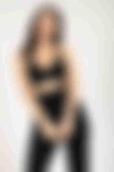 Stevie Crop Top - Black