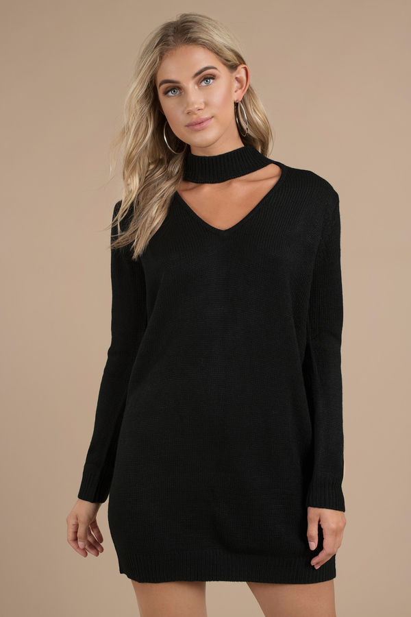 Teva Black Sweater Dress