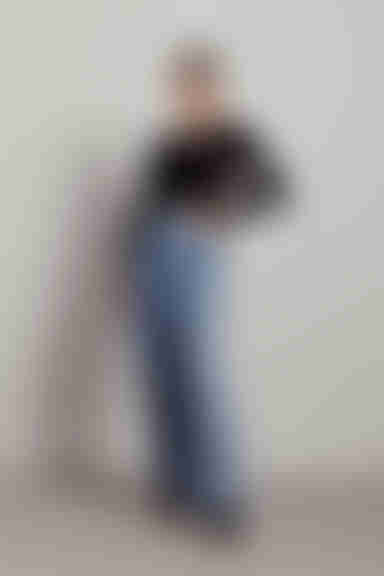 Tomo Crop Top - Black