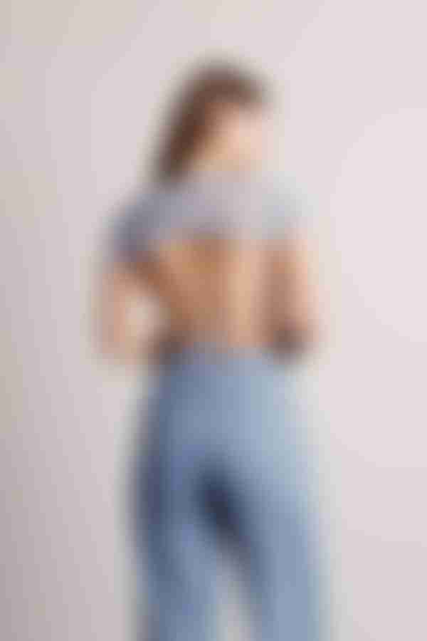 Feels Like Paradise Crop Top - Blue