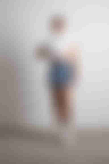 Game On Checkered Mini Skirt - Blue