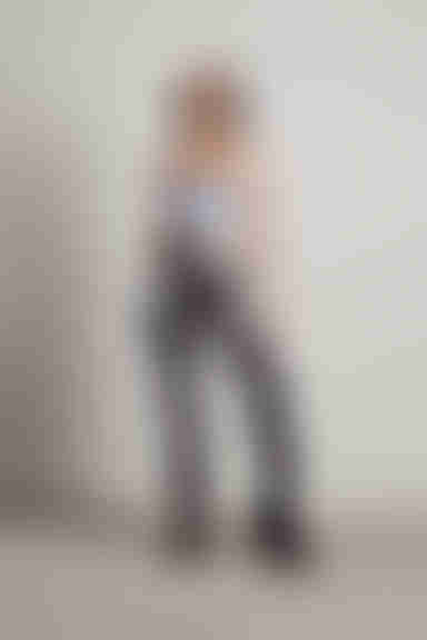 Just Relaxed Crop Top - Blue