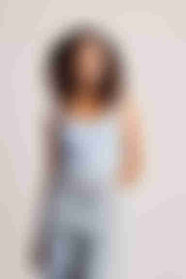 You Think So Stripe Bodysuit - Blue