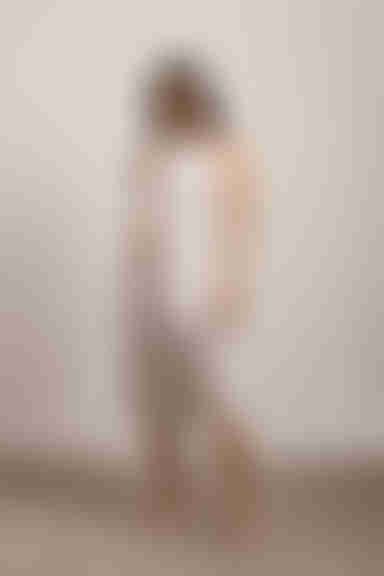 Deep Dive Satin Halter Midi Dress - Blush