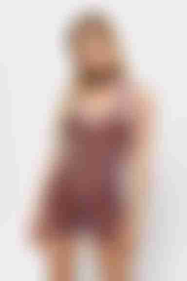 High On You Velvet Romper - Blush