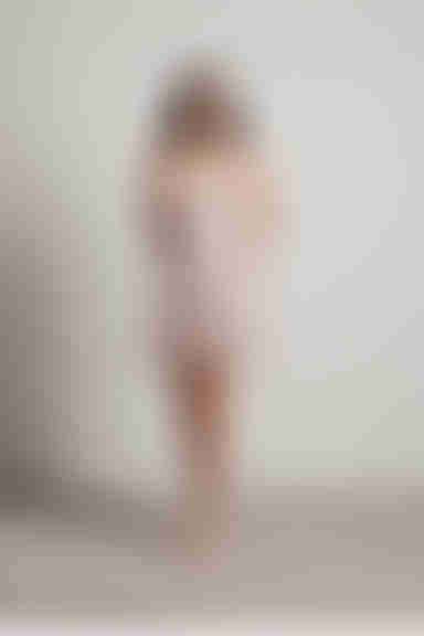 Make You Feel Floral Surplice Mini Dress - Blush