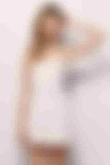 Nessa Strapless A-Line Mini Dress - Blush