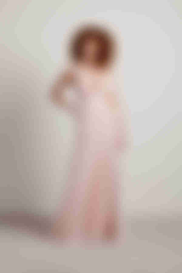 Night To Remember Chiffon Double High Slit Maxi Dress - Black