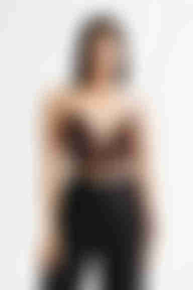 Renesme Crop Top - Brown