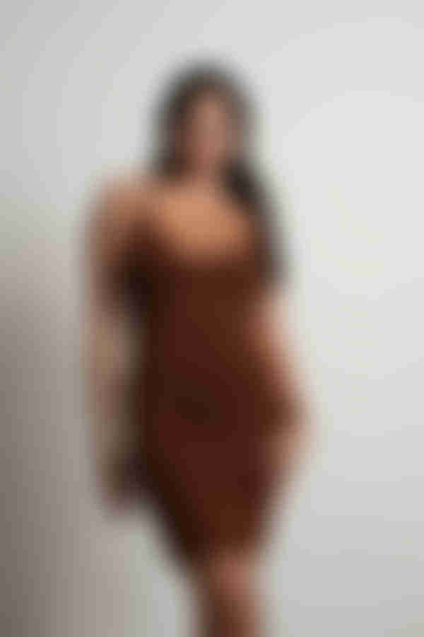 See Ya Later Cami Bodycon Mini Dress - Brown