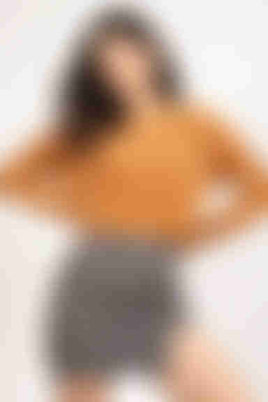 Don't Call Me Angel Ribbed Sweater - Camel