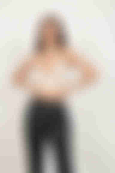 Private Affair Crop Top - Champagne