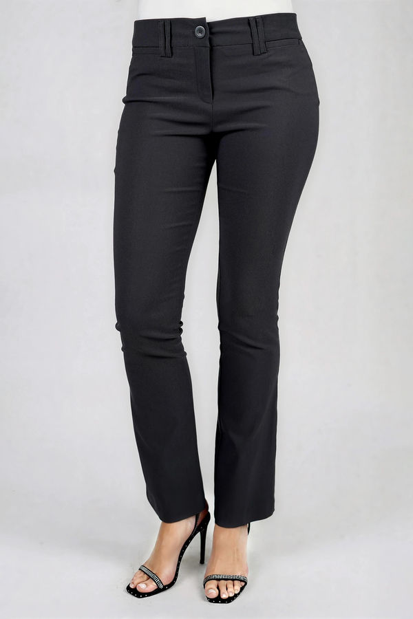 Step Into Power High Rise Straight Pants - Charcoal