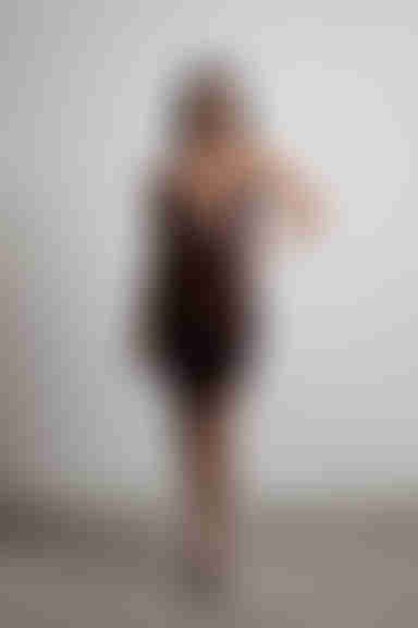 Put In Work Cutout Open Back Mini Dress - Chocolate