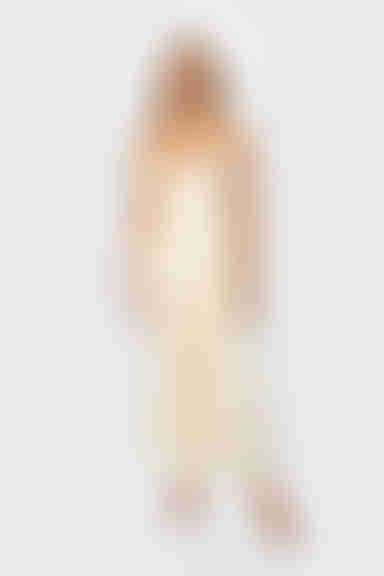 First Woman Front Tie Jumpsuit - Cream