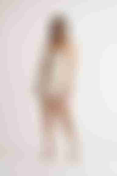 Edwina Floral Bodycon Mini Dress - Cream Multi