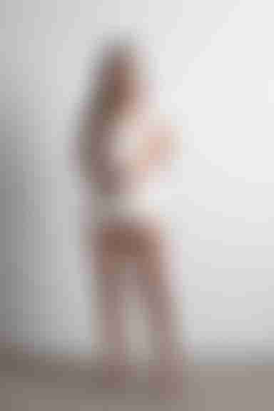 Sweet Babe Puff Sleeve Romper - Cream